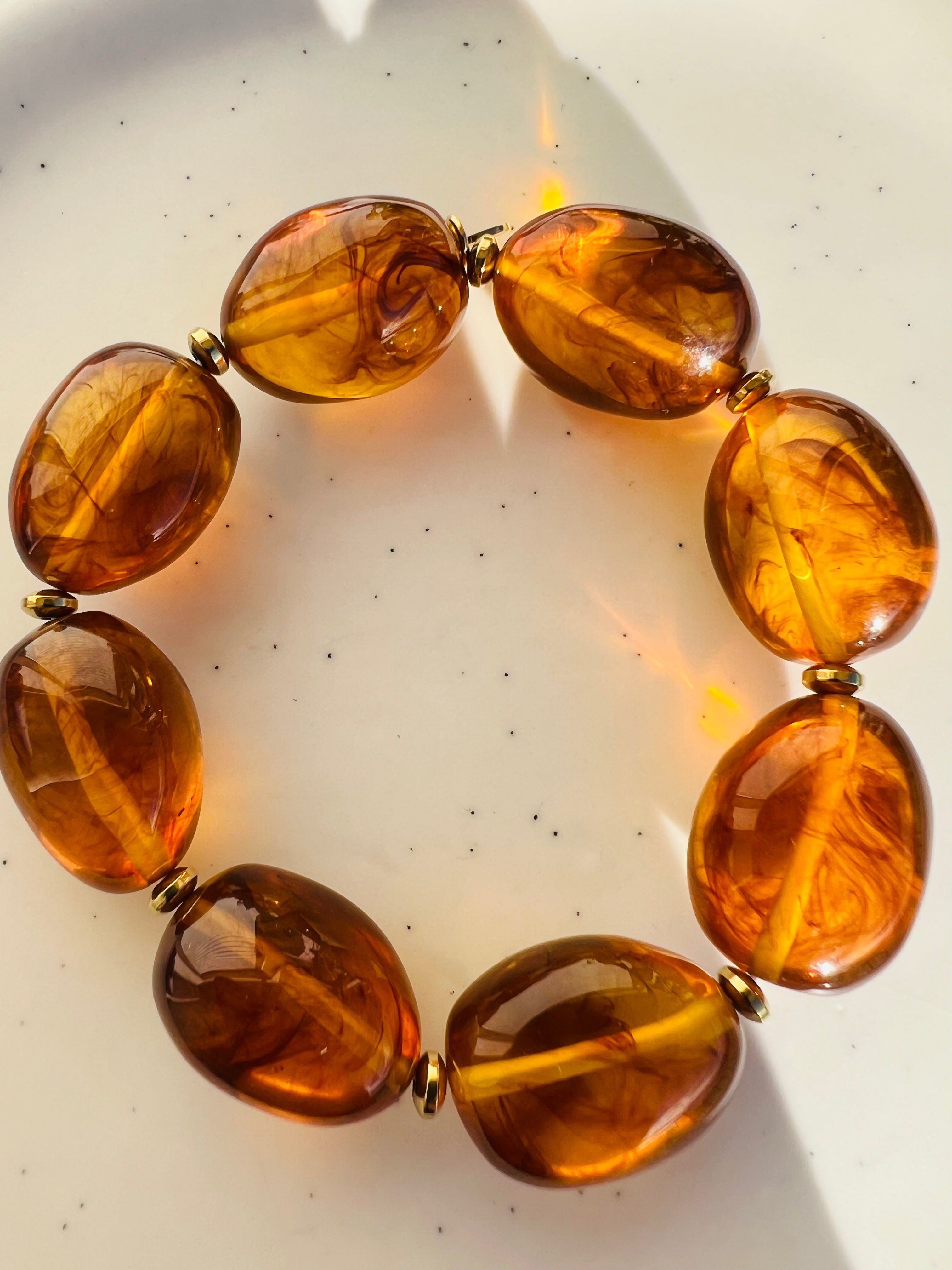 Bracelets en résine