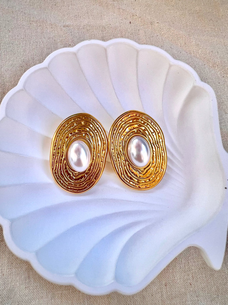 Boucles d'oreilles en résine