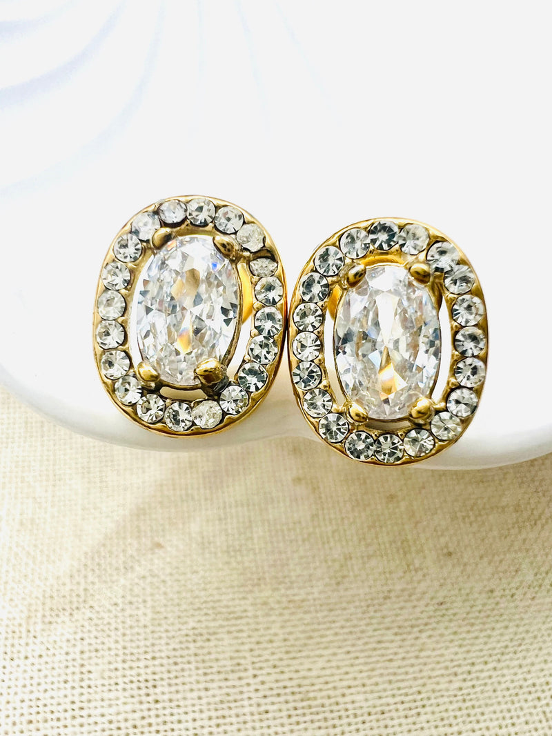 Boucles d'oreilles en cristaux et cie