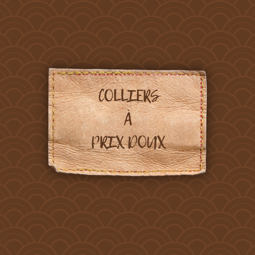 Colliers à prix doux