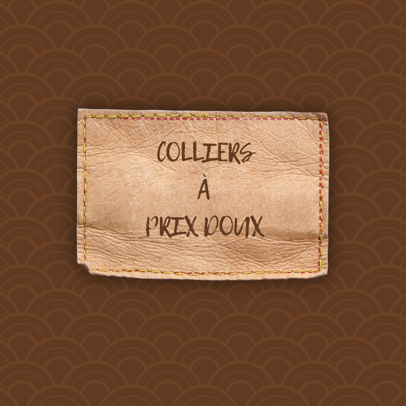 Colliers à prix doux