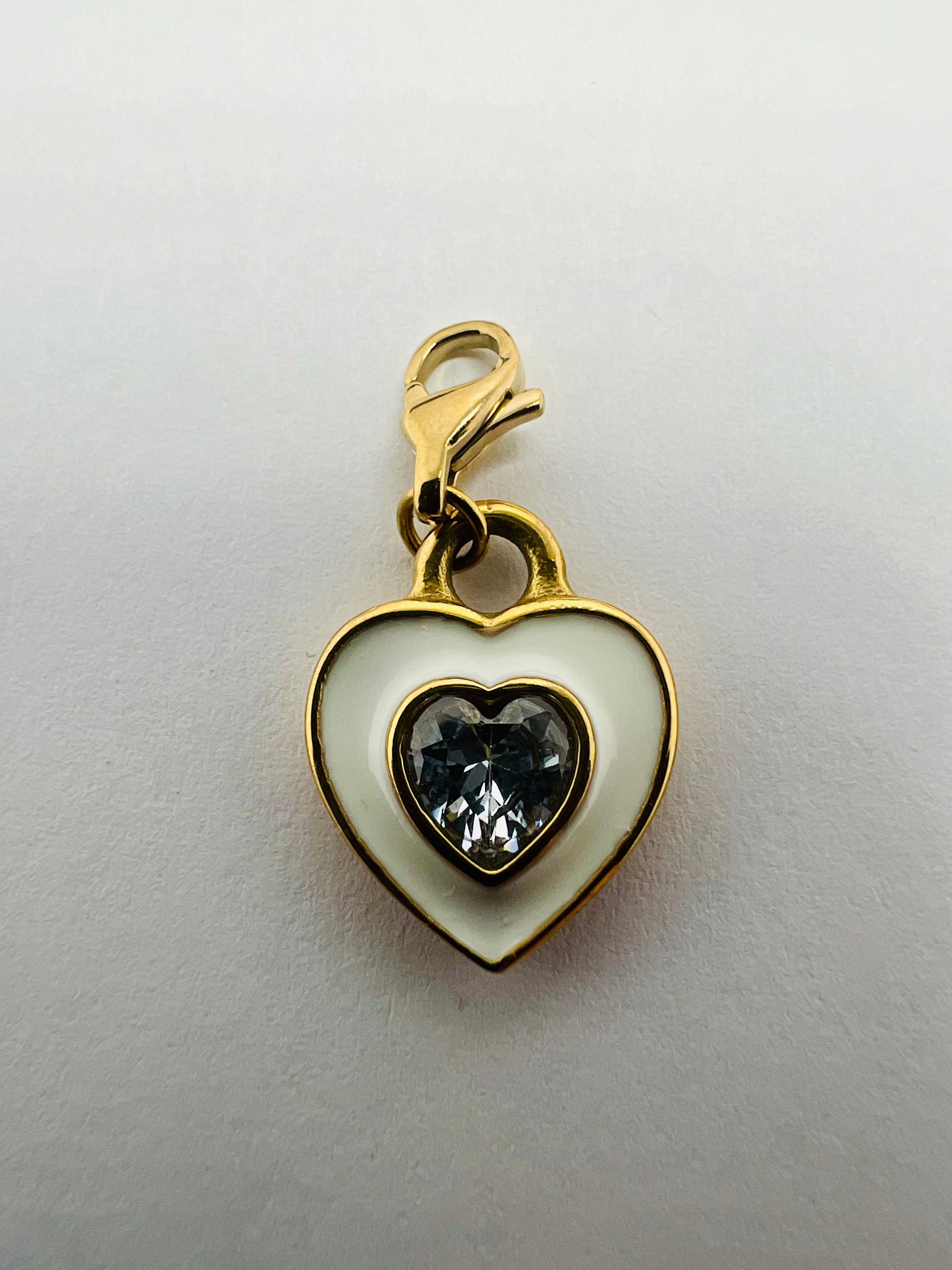 CHARM COEUR EN CRISTAL AYLANIS